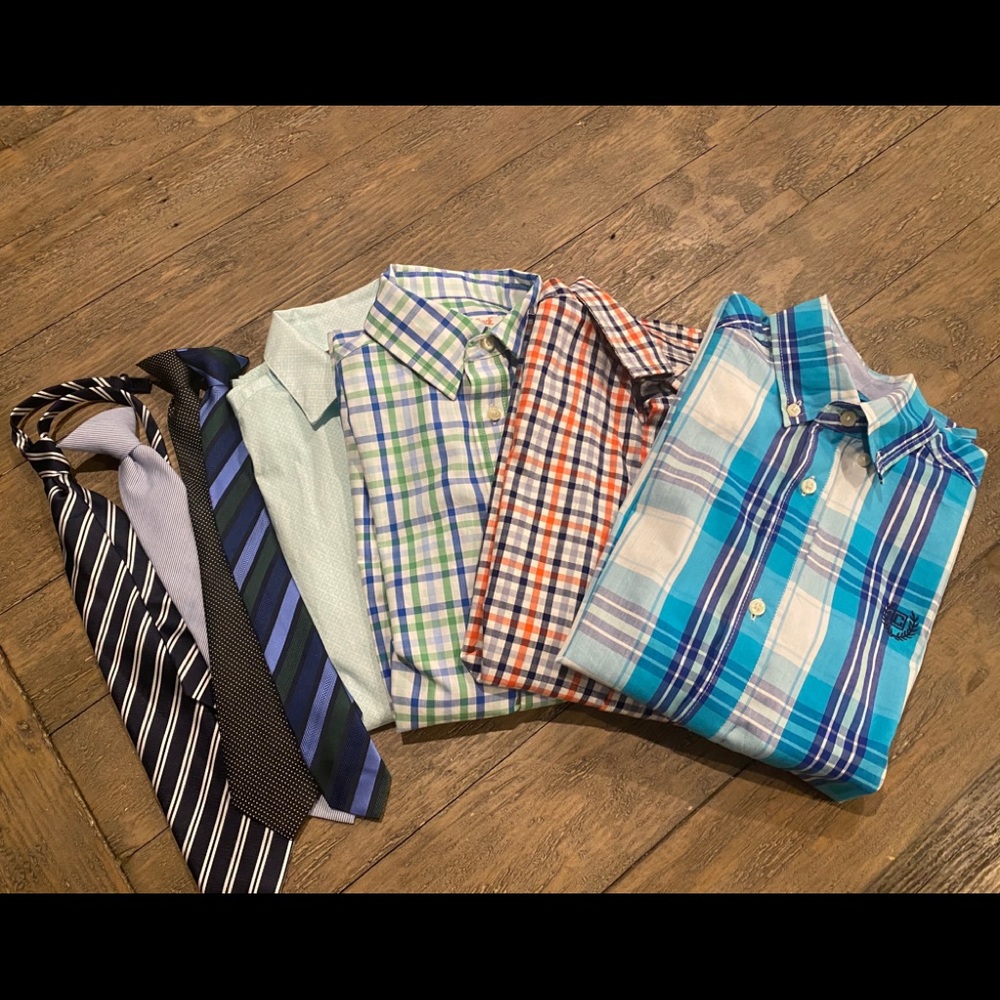 Boys Dress shirts & ties